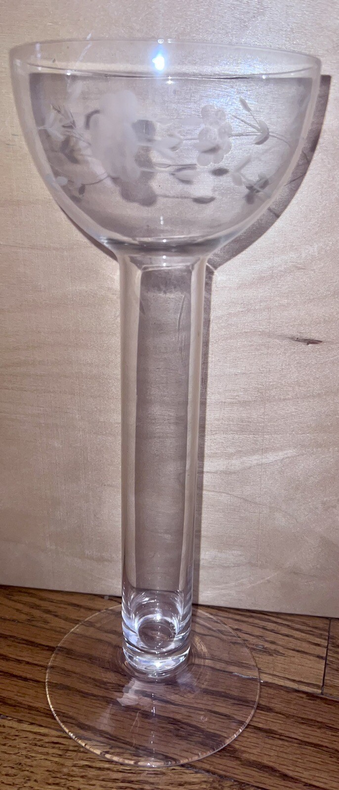 Princess House Exclusive Heritage Crystal 2 piece Floating Candle Holders