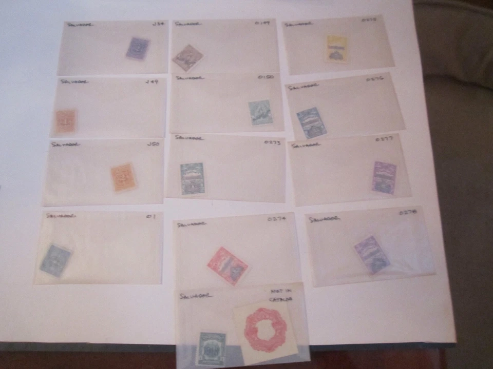 EL SALVADOR STAMP LOT SCOTT #21 - #457 AND BOB NOT COMPLETE MANY ARE MINT BBA-42 - Image 4 of 4