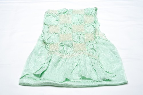 DEAR VANILLA JAPANESE KIMONO SILK SHIBORI OBIAGE WOMEN'S OBI OBIMAKURA FASTENER