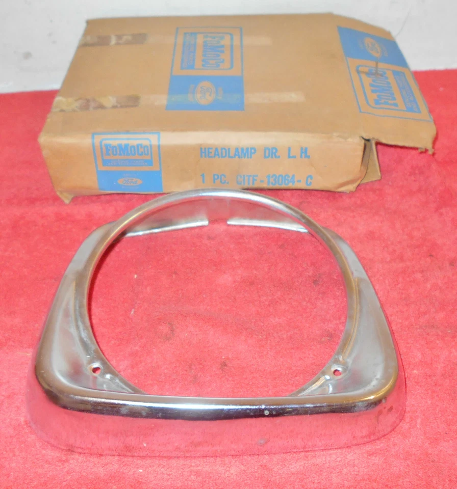 61 1962 1963 1964 1965 1966 Ford F100 F250 F350 F500 F700 NOS LH ДВЕРЬ ФАРЫ - Изображение 4 из 4