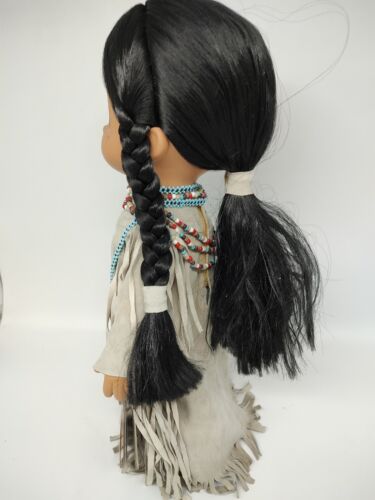 Precious Moments 16" American Indian Princess Sincere 1020 - Picture 4 of 6