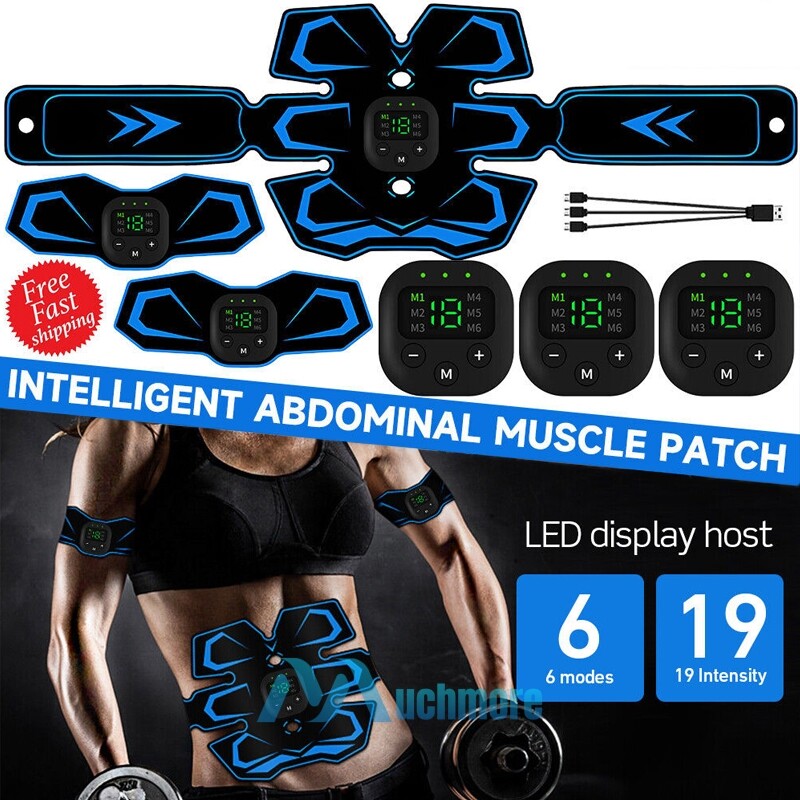 Estimulador Muscular Eléctrico Maquina Para Abdominales Estimulador Abdominal US