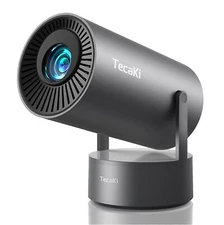 Portable Outdoor Projector with Battery, Mini Projector with WiFi and Bluetoo...