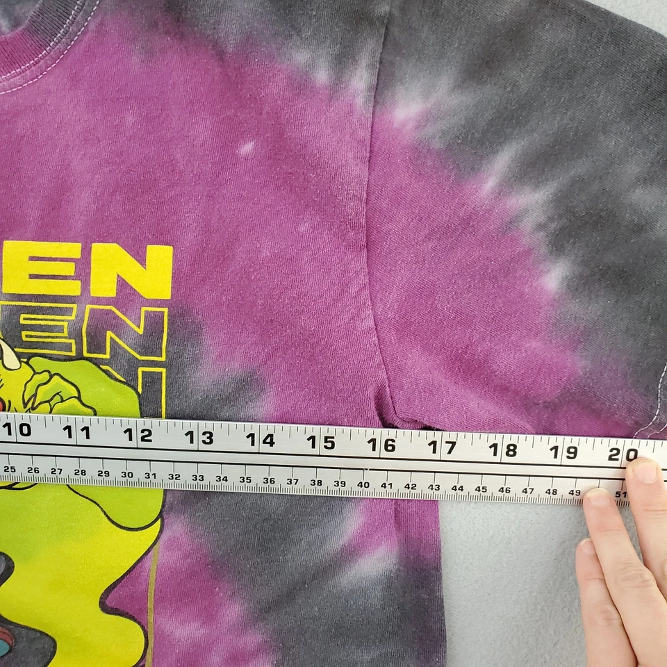 Camiseta Casper Broken Promises Para Hombres Pequeña You Ghosted Me Púrpura Gráfico Tie Dye Foto 4 de 4