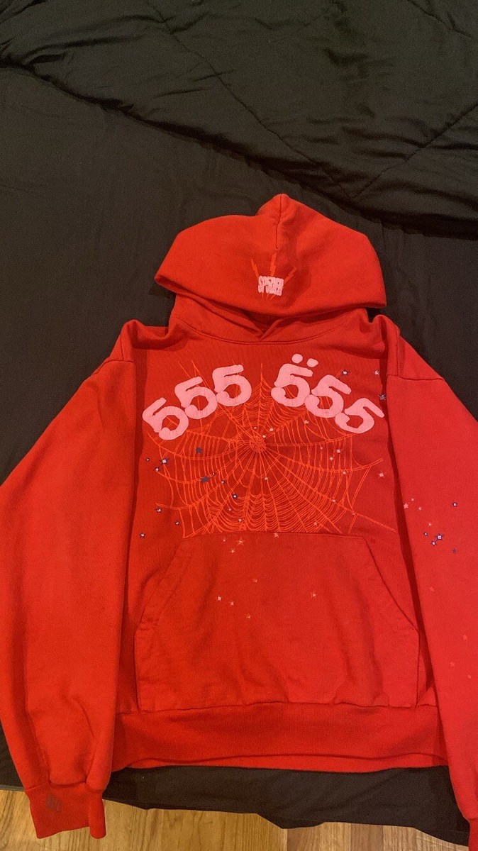 NEW Spider Worldwide Red Angel Number 555 Hoodie Size XL | eBay NEW Spider Worldwide Red Angel Number 555 Hoodie Size XL | eBay