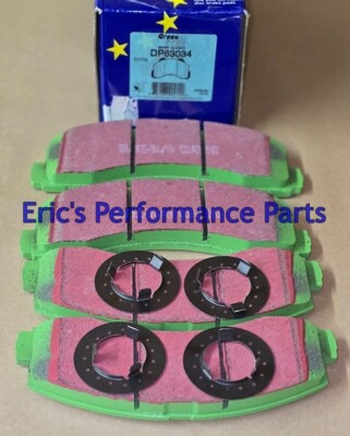 EBC DP63034 Front Brake Pads Green Stuff Ford F150 Ecoboost 2015-up