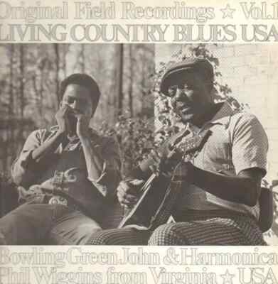John Cephas & Phil Wiggins Living Country Blues USA Volume 1 LP 33 RPM Near Mint