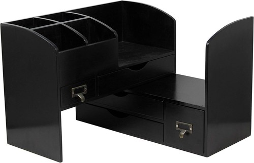 Adjustable Wooden Desk Organizer For Desktop, Tabletop, Office or Counter - Picture 40 of 47