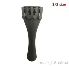 Brand New 1/2 Black Carbon fiber Violin Tailpiece / Free shipping