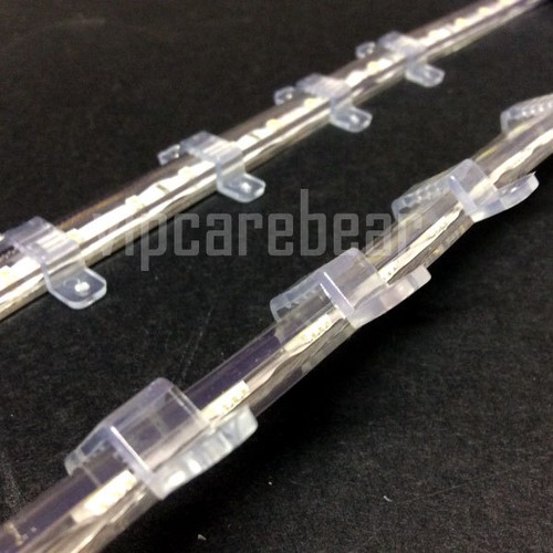20 Stück PVC Halterung für 110V Hochvolt SMD LED StripLight (11mm x 7mm) - Bild 3 von 3