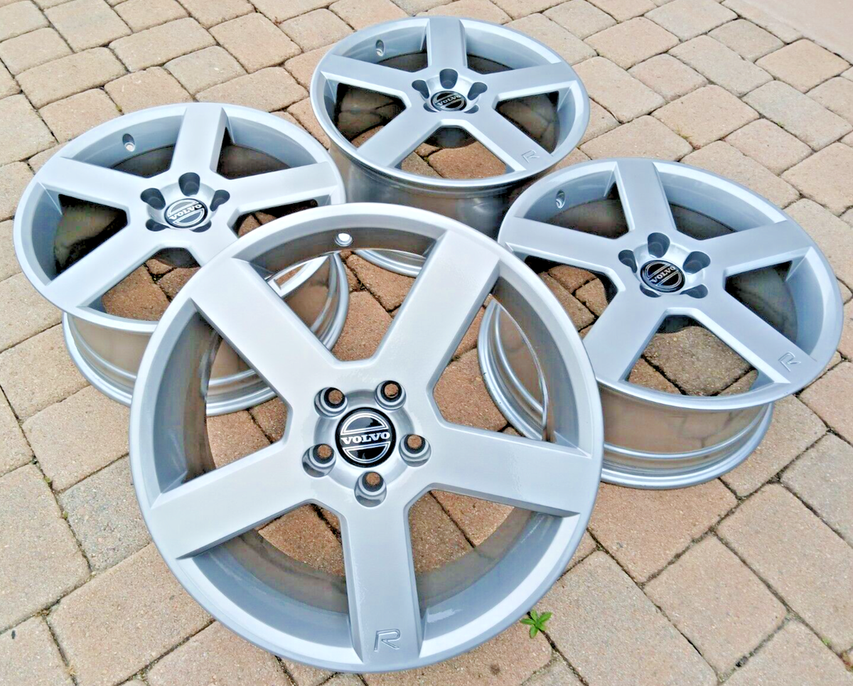 2001-2009 Volvo V70 S60 OEM Pegasus R 18x8 Metallic Silver 2001-2009 Volvo V70 S60 OEM Pegasus R 18x8 Metallic Silver