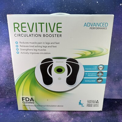 Revitive Advanced Circulation Booster RMV Performance Muscle Relief WO/Remote