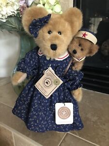 Boyds Uptown Bears Plush #900253 Molly B Berriman With Stand 12" for sale online 
