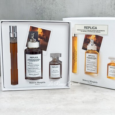 Maison Margiela Replica By the Fireplace 3 Piece Set 1oz + 0.34oz