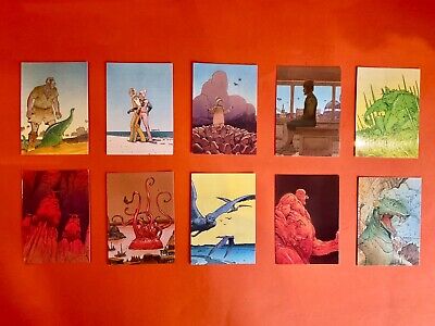 Kopen MOEBIUS SERIE COMPLETE 90 CARTES TRADING CARDS AMERICAINES 1993 MAJOR FATAL NEUF