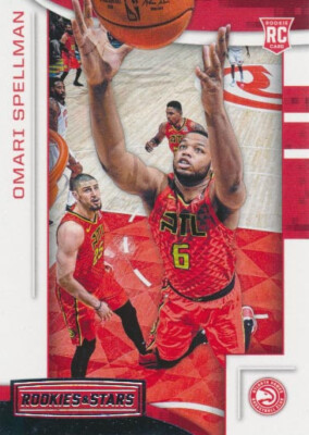 2018-19 Panini Chronicles #604 OMARI SPELLMAN - RC Rookie Card - Atlanta Hawks