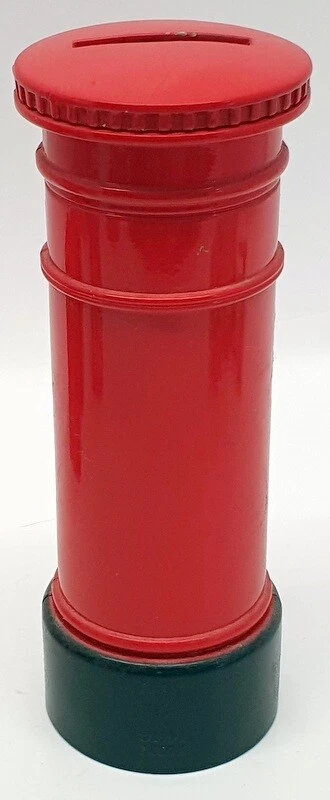 Post Office Money Box - Two Post Office Boxes & Three English Tea Containers - Image 3 of 4