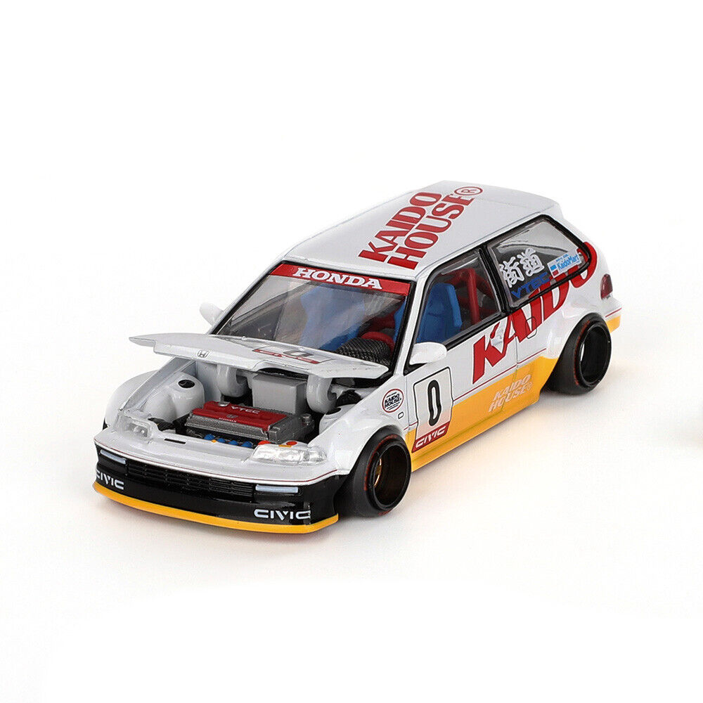 Mini GT 1/64 Honda Civic EF Kanjo V1 Diecast Scale Model Car Mini GT 1/64 Honda Civic EF Kanjo V1 Diecast Scale Model Car