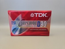 TDK D90 Standard Audio Cassette A00808-20