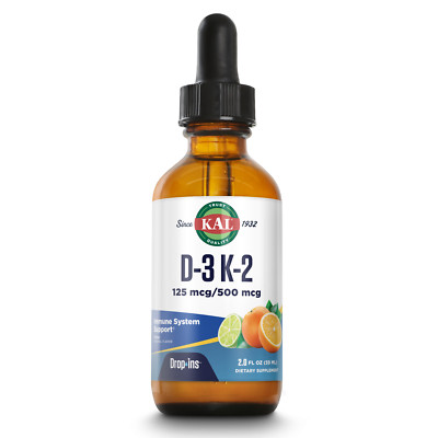 D-3 K-2 Dropins Citrus Kal 2 fl oz Liquid