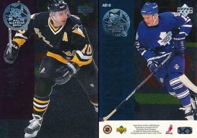 1995-96 Upper Deck NHL ALL-STARS #18 MATS SUNDIN / RON FRANCIS