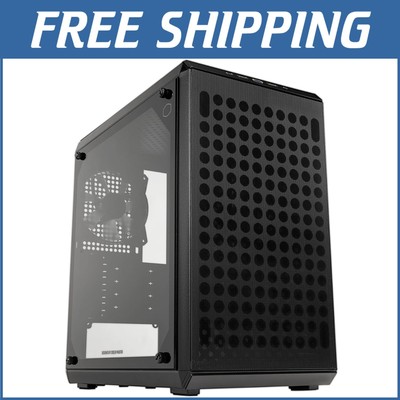 Sleek Q300L V2 Micro-ATX Tower: Enhanced Cable Management, Dust Filter & Cooling