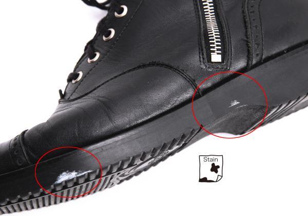 Yohji Yamamoto FEMMEYohji Yamamoto FEMME Side Zip Leather