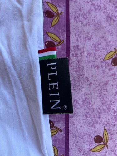 Camiseta Philipp Plein Teddy Bear Blanca Talla S proveniente de Japón - Imagen 4 de 5