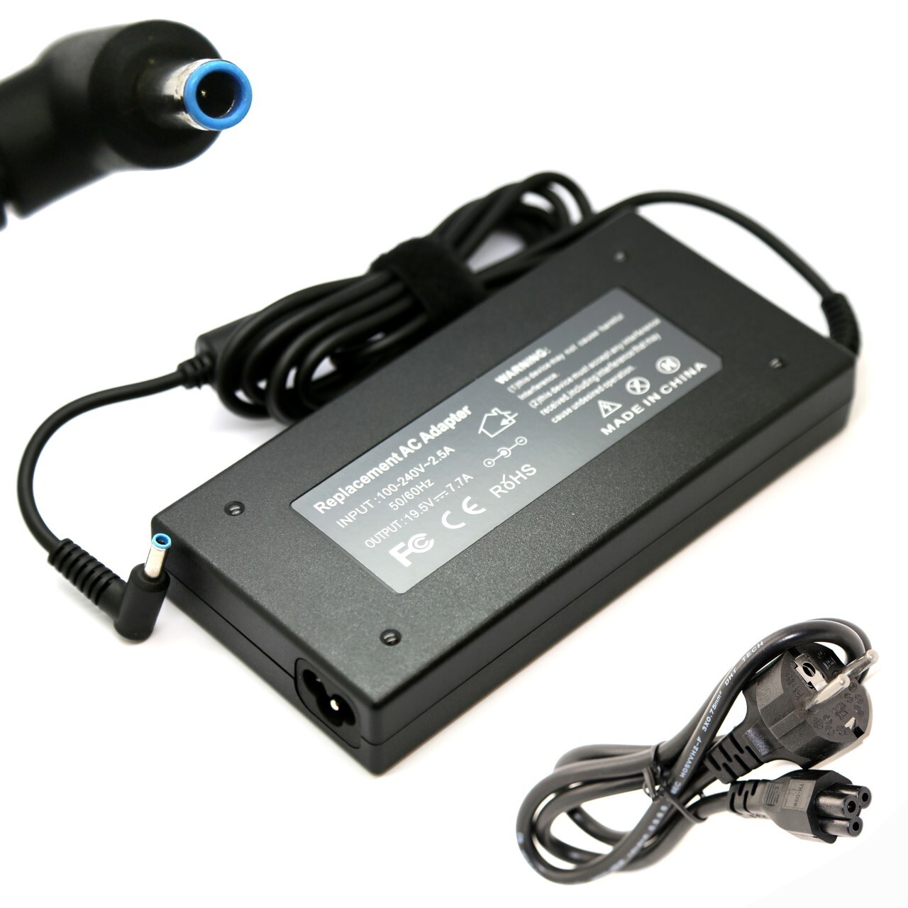 Chargeur OMEN 17-AN136NF alimentation haute performance 150W anti-surchauffe pour PC portable