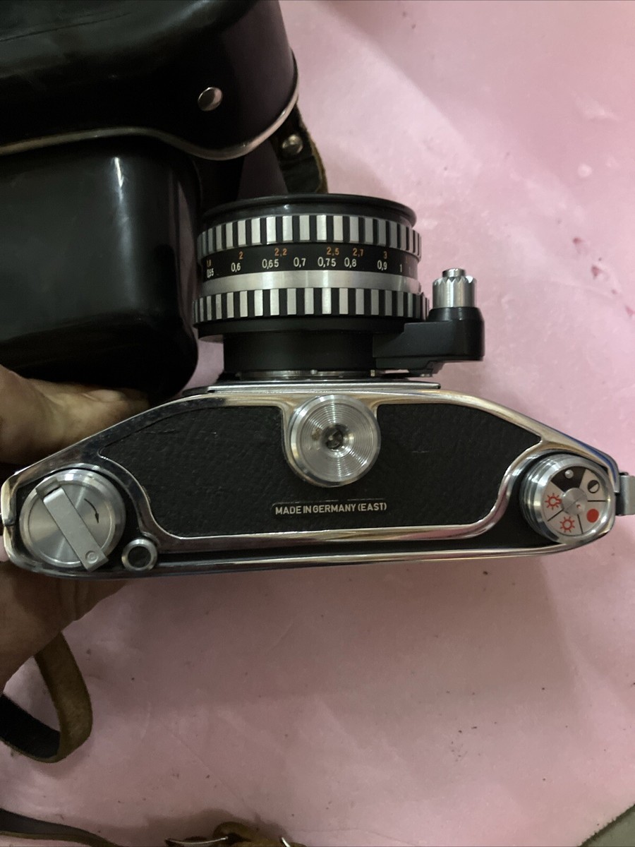 MINT** Exakta VX1000 Film Camera With Carl Zeiss Pancolar Lens | eBay