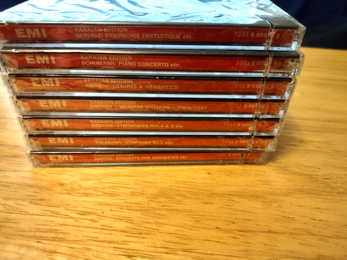 Herbert von Karajan 7 CD Lot EMI Classics Red Line Neu / Sealed Remastered - Bild 2 von 7