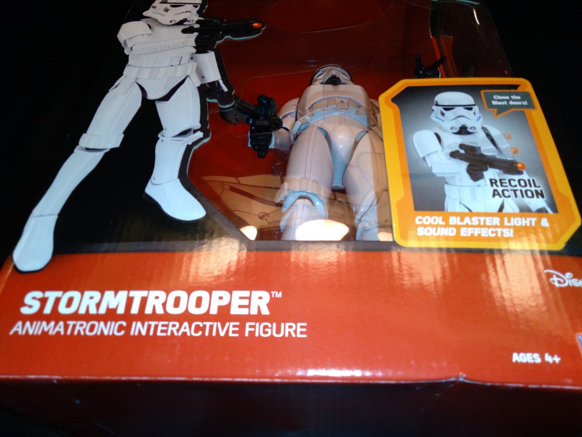 【レア】STORMTROOPER ANIMATRONIC INTERACTIVE Star Wars The Force Awakens Stormtrooper 16in Animatronic