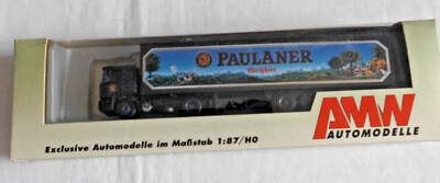 AMW MAN LKW Paulaner Weißbier in 1:87 Sattelzug  Neu und OVP