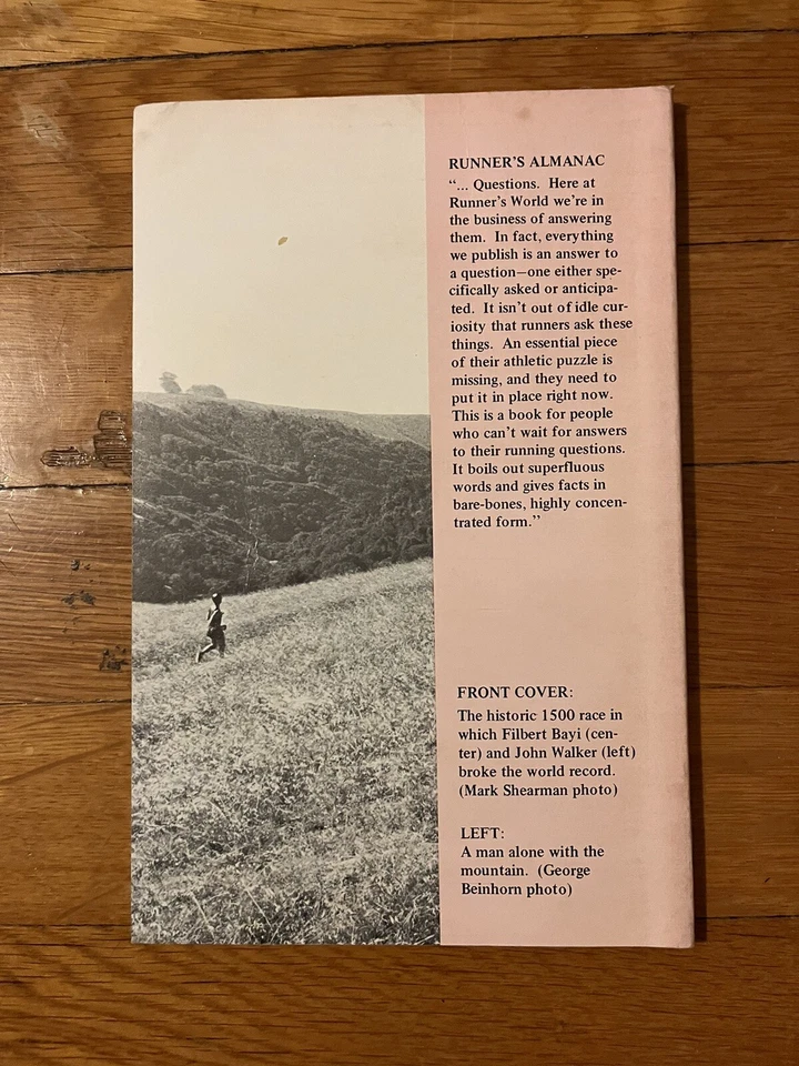 1974 Runner’s Almanac Runner's World Booklet of the Month #33 1974 - Image 2 of 4