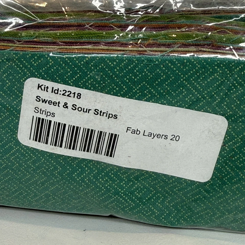 Sweet & Sour Sampler by Connecting Threads 2.5" Fabric Strips Fab Layers 20 - Image 2 of 4