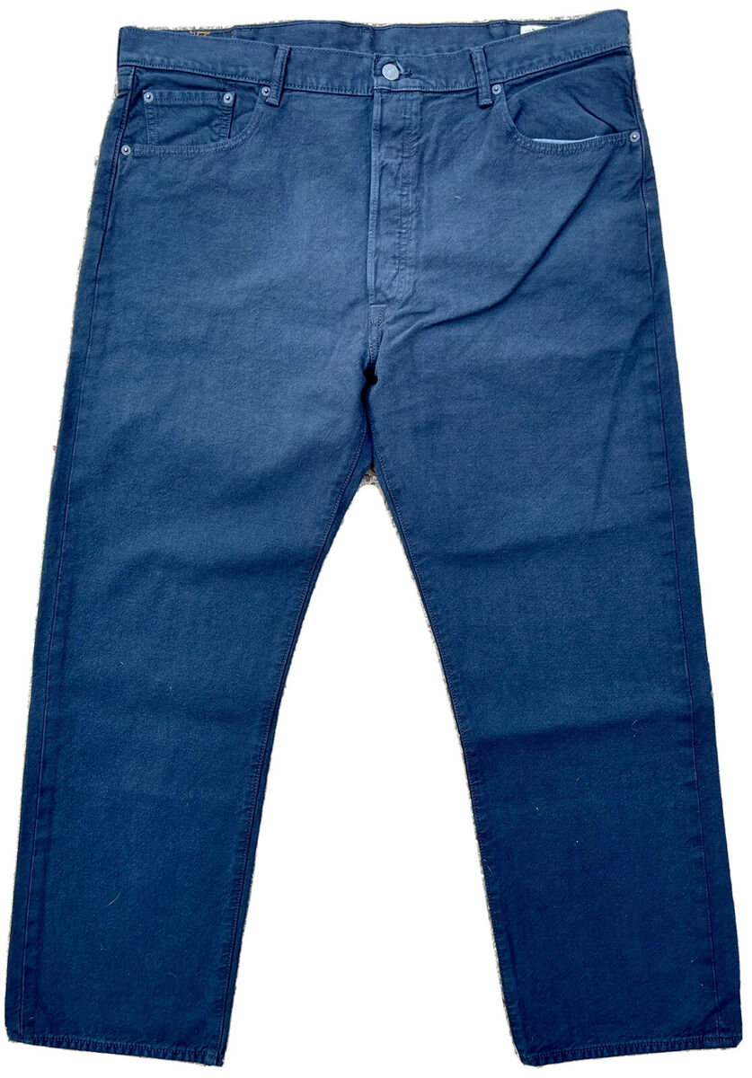 LEVIS 501 XX MEN'S WHITE OAK CONE DENIM BLACK JEANS, 42 x 29 LEVIS 501 XX MEN'S WHITE OAK CONE DENIM BLACK JEANS, 42 x 29