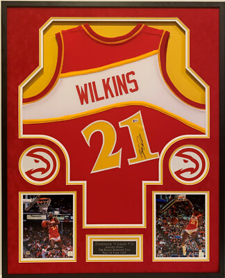 Dominique Wilkins Signed Autographed Atlanta Hawks Jersey TRISTAR COA