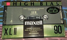  3 NOS Maxell XL 2 90 Cassette lot