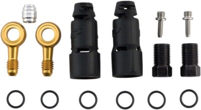 #ad Jagwire Pro Quick Fit Adapters for Hydro Hose Fits Avid Juicy 5 7 Carbon Ultimat $22.99