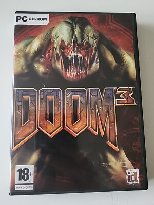 Doom 3 -PC CD Rom Spiel Big Box KOMPLETT 3 Disc + Handbuch 18+ 2004 ACTIVISION