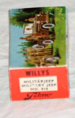 Tekno 814 - Willys UN Jeep White | -torget