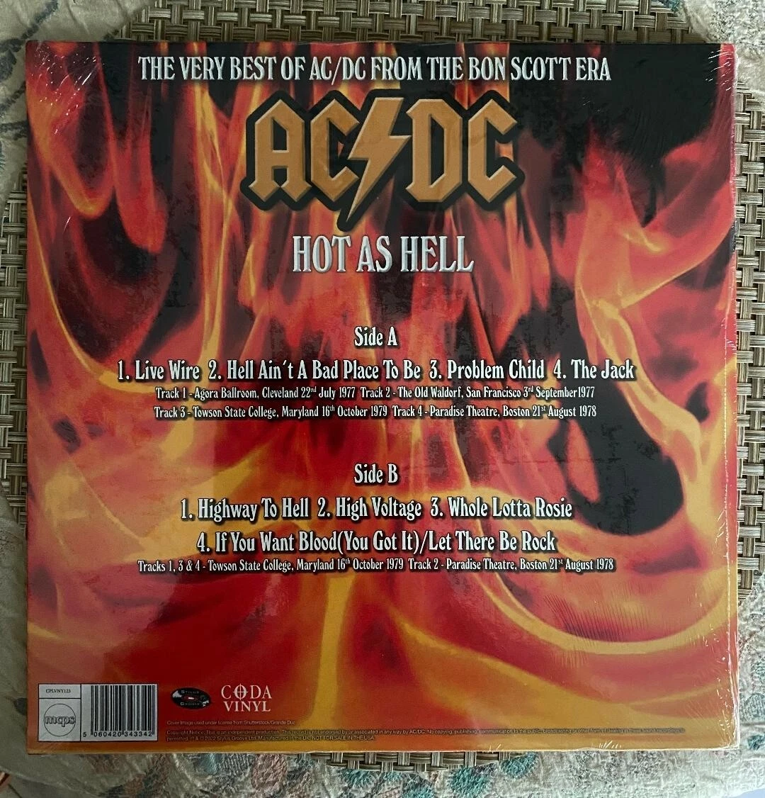 Acdc High Voltage Greatest Hits