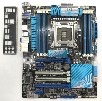 ASUS P9X79 PRO REV:1.02 DDR3 - ATX - Socket LGA2011 - with I/O Shield #M2372