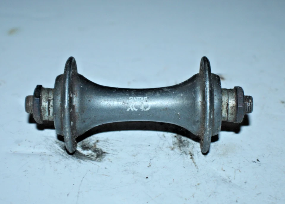 Buje delantero Suntour XCD 32H 100 mm gris pista turismo carretera carreras ¡Envío rápido a EE. UU.! Foto 3 de 4