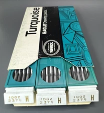 Berol Turquoise Eagle Drawing Leads 3 Doz. Quarter Gloss 2375 H - NEW Old Stock