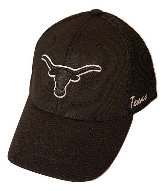 NWOTTEXAS LONGHORNS Zephyr Brand Size 7 1/8 Baseball Cap/HatBlack w
