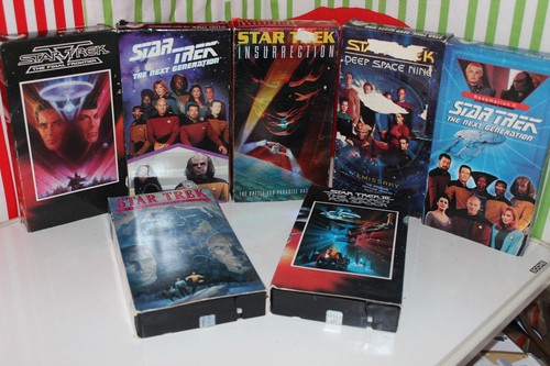STAR TREK VHS Tapes - 7 tapes collection, see listing or description - Picture 3 of 5