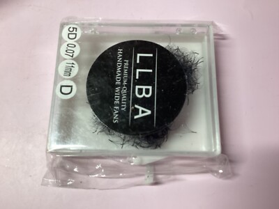 llba premium quality handmade wide fans 5D .07 11mm D black