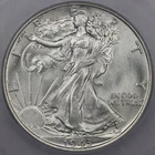 1943 50c Walking Liberty Half Dollar - ICG MS 66