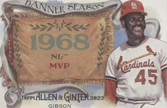2022 Topps Allen & Ginter - Bob Gibson #BS-1 - 1 of 1